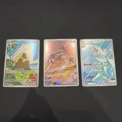 Lot Of 3 Pokemon Surging Sparks Illustration Rare Cards Mint! - Image 1