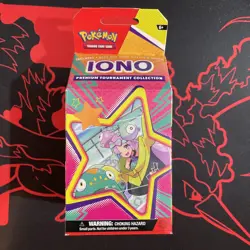 Pokemon TCG Iono Premium Tournament Collection Box Factory Sealed - Image 1