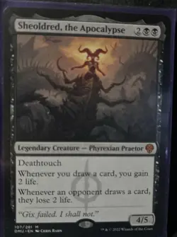 Sheoldred, the Apocalypse Dominaria United Regular Card 107/269 LP-NM Condition - Image 2
