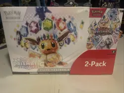 Costco Pokemon Prismatic Evolutions 2-Pack Trainer Box and Booster Bundle - Image 1