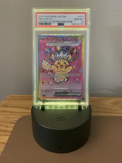 2026 POKEMON ASCENDED HEROES SPECIAL ILLUSTRATION RARE PIKACHU EX #277 PSA 10 - Image 1