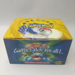 Pokemon Base Set Empty Booster Box Vintage WOTC Expert Level - Image 1