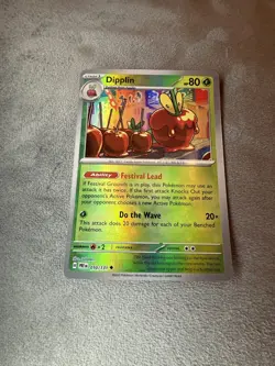 Pokemon TCG Dipplin 010/131 Master Ball Pattern Prismatic Evolutions NM - Image 1