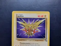 Pokemon - Zapdos 30/62 Rare Fossil - Image 2