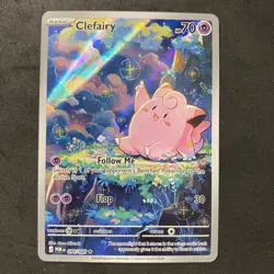 Clefairy 094/088 (IR) Pokemon TCG Perfect Order Full-Art Illustration Rare NM - Image 1