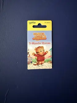 Yoto Card Daniel Tiger's Neighborhood 5-Minute Stories, Audio Book Card NEW - Image 1