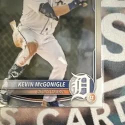 2025 Bowman Chrome Kevin McGonigle 1st Bowman Prospects Rookie BCP-79 Tigers - Image 5