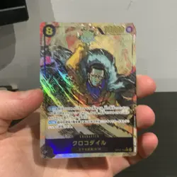 OP14-120 Alternate Secret Art Crocodile One Piece Card Japanese - Image 2