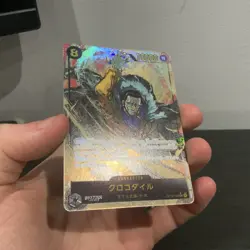 OP14-120 Alternate Secret Art Crocodile One Piece Card Japanese - Image 3