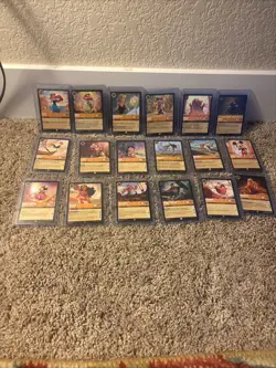 Disney Lorcana The First Chapter Complete Non-Foil Set 204 Cards NM/Mint - Image 2