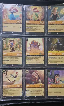 Disney Lorcana: The First Chapter COMPLETE Non Foil 204/204 - FULL SET ✅ - Image 1