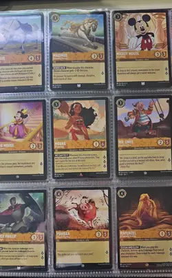 Disney Lorcana: The First Chapter COMPLETE Non Foil 204/204 - FULL SET ✅ - Image 2