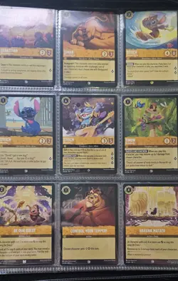 Disney Lorcana: The First Chapter COMPLETE Non Foil 204/204 - FULL SET ✅ - Image 3