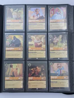 Disney Lorcana - Rise of the Floodborn - Complete Full Non-Foil Set - 204/204 NM - Image 1