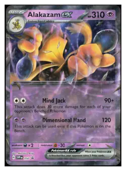 Alakazam ex Holo Promo SV: Scarlet & Violet Promo Cards 050 NM M011 - Image 1