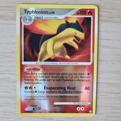 TYPHLOSION 16/123 POKEMON CARD (MYSTERIOUS TREASURES SET) REVERSE HOLO - Image 1