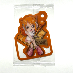 S5922 Nami Japanese One Piece Gummy Tag Card SEALED M31 - Image 1