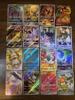 AR bulk lot & Set of Charizard Mewtwo Mimikyu Japanese Pokemon 16 Card #39 - Image 1