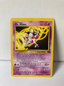 Mr. Mime 22/64 Jungle NH Rare Pokemon Card WOTC 1999 LP - Image 1