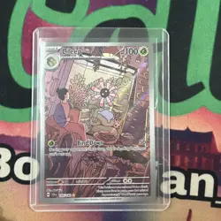 Pokemon TCG Lileep 145/142 Stellar Crown Illustration Rare Full Art Holo - Image 1