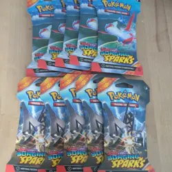 Pokemon TCG: Scarlet & Violet - 10 Surging Sparks Sleeved Booster Packs - Image 1