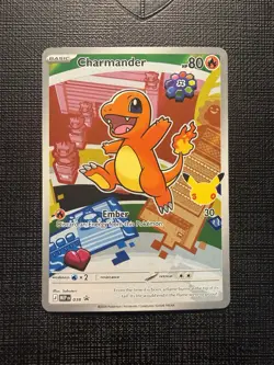 Charmander 038 Full Art Promo First Partner Collection 30th Anniversary Pokemon - Image 1