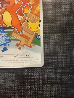 Charmander 038 Full Art Promo First Partner Collection 30th Anniversary Pokemon - Image 5