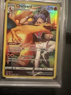 CHARIZARD PSA 10 2022 POKEMON SWORD & SHIELD LOST ORIGIN #TG03/TG30 FULL ART - Image 5