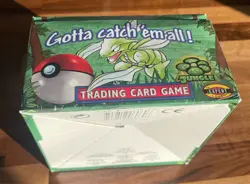 Pokemon Jungle Booster Box TCG Empty Vintage Very Good Condition - Image 2