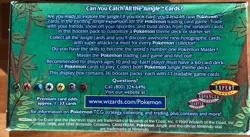 Pokemon Jungle Booster Box TCG Empty Vintage Very Good Condition - Image 5