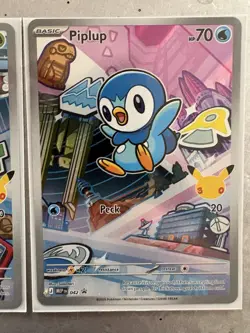 Pokemon TCG First Partner Illustration Collection Series Sinnoh Gen 4 (set of 3) - Image 2