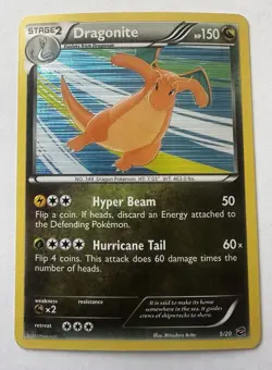DRAGONITE 5/20 HOLO RARE DRAGON VAULT POKEMON - Image 2