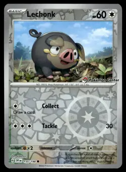Lechonk (Pokemon Center Exclusive) 155/198 Scarlet & Violet Pokemon - Image 1