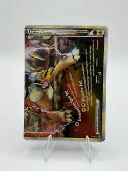 The Pokemon Company Entei & Raikou Legend 91/95 Unleashed Ultra Rare Holo 140 H… - Image 1