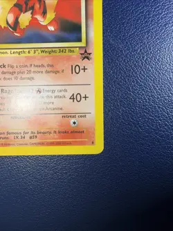 Pokemon Arcanine Black Star Promo #6 WOTC - Image 5