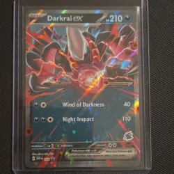 Pokemon Darkrai ex 110 Battle Academy 2024 Holo Rare 210 HP Basic English - Image 1
