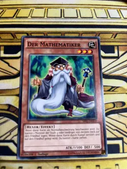 Yugioh Der Mathematiker SR01-DE017 Common - Image 1
