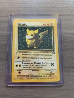 2000 POKEMON PIKACHU WORLD COLLECTION PORTUGUESE #1 IVY PIKACHU - Image 1