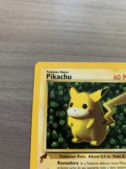 2000 POKEMON PIKACHU WORLD COLLECTION PORTUGUESE #1 IVY PIKACHU - Image 3