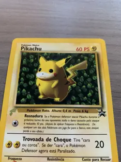 2000 POKEMON PIKACHU WORLD COLLECTION PORTUGUESE #1 IVY PIKACHU - Image 5
