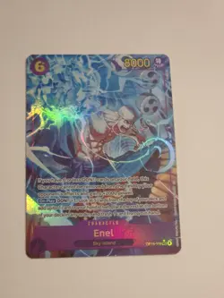 One Piece Enel OP15-118 SEC Alt Art Secret Rare English NM/Mint OP15 TCG - Image 1