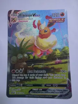 Flareon VMAX Swsh180 Swsh: Sword & Shield Promo Cards Holo - Image 1