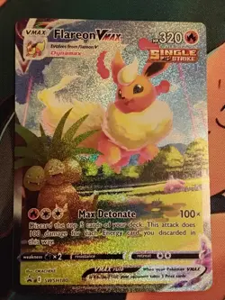 Flareon VMAX Swsh180 Swsh: Sword & Shield Promo Cards Holo - Image 1