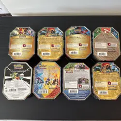 Lot Of 8 Empty Pokemon TCG Tins - No Cards/packs - Image 2