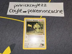 Giovanni's Meowth Uncommon Gym Challenge 43/132 LP - Image 1