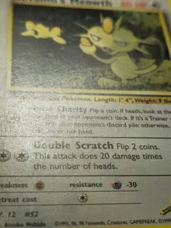 Giovanni's Meowth Uncommon Gym Challenge 43/132 LP - Image 4