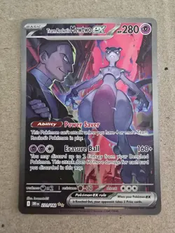 Team Rocket's Mewtwo ex 231/182 Sv10 Destined Rivals Pokemon TCG - Image 1