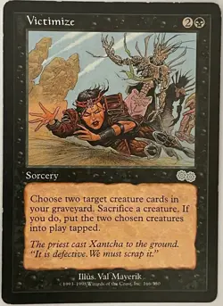 MTG - Victimize ~ Urza's Saga - Image 1