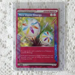 Neo Upper Energy ACE SPEC Rare Pokemon Card Temporal Forces 162/162 NM - Image 1