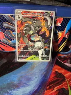 Pokemon TCG Team Rocket's Houndoom 191/182 Destined Rivals Pack Fresh - Image 1
